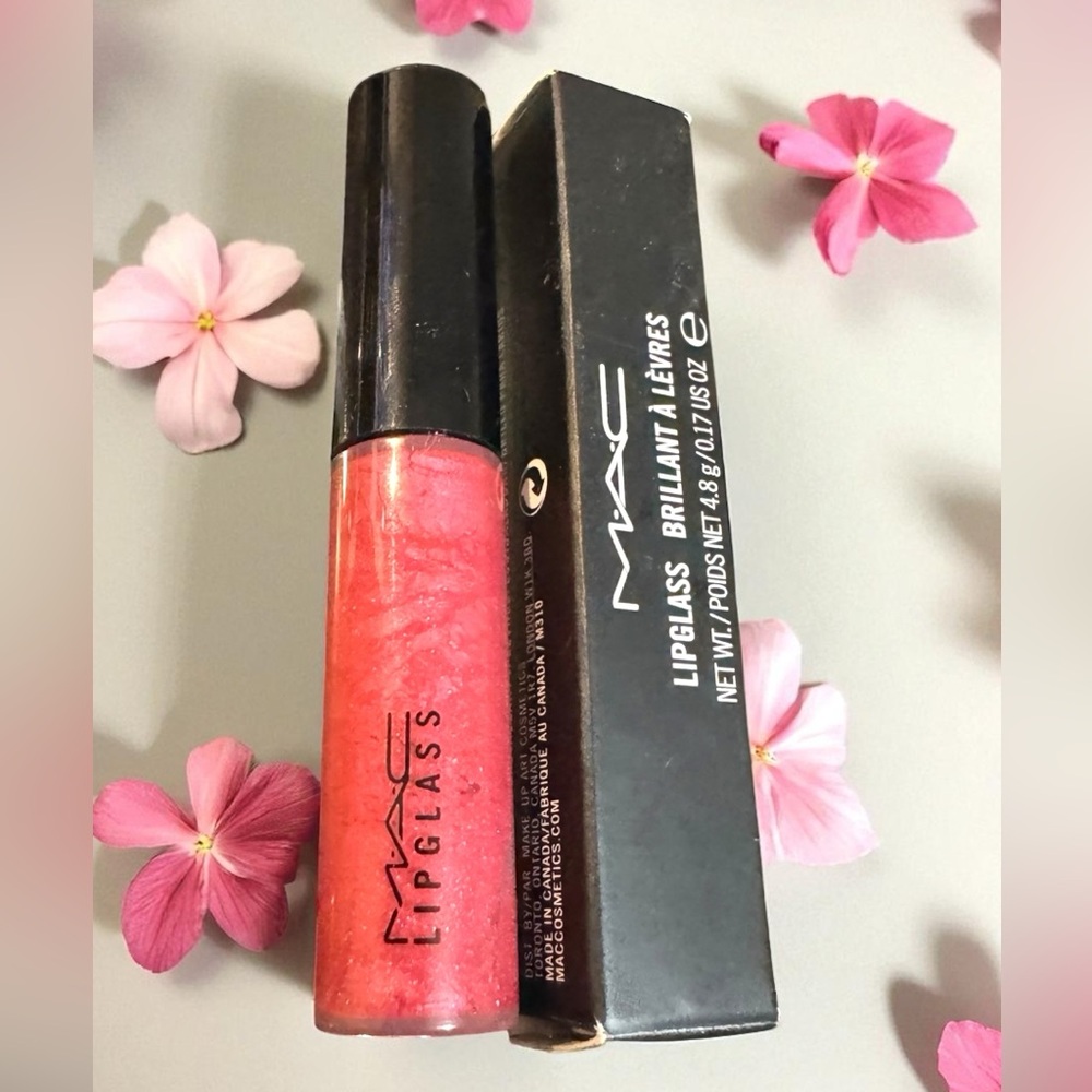 MAC STRAWBERRY BLONDE LIPGLASS. LIMITED EDITION. NEW IN BOX. - Picture 3 of 11